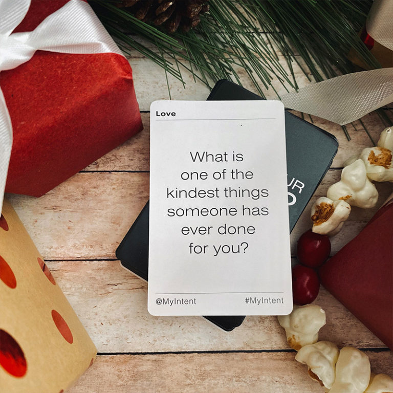 My Intent cards about love Dave Asprey Box