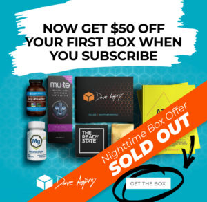 Dave Asprey Subscription Box banner for Fall 2021 box Sold Out