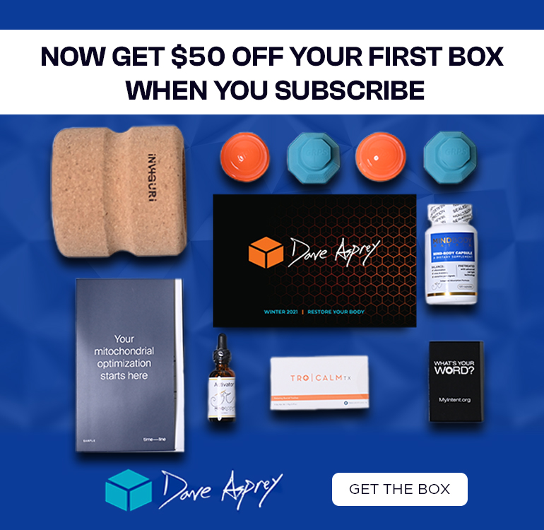 Dave Asprey Box Winter 2021 advertisement