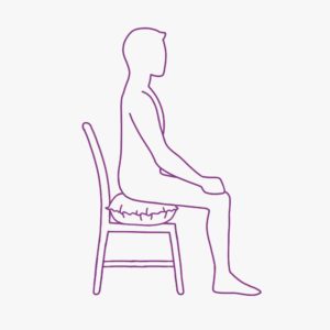Waff exercise position for posture
