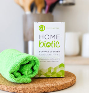 Home biotic surface cleaner concentrate